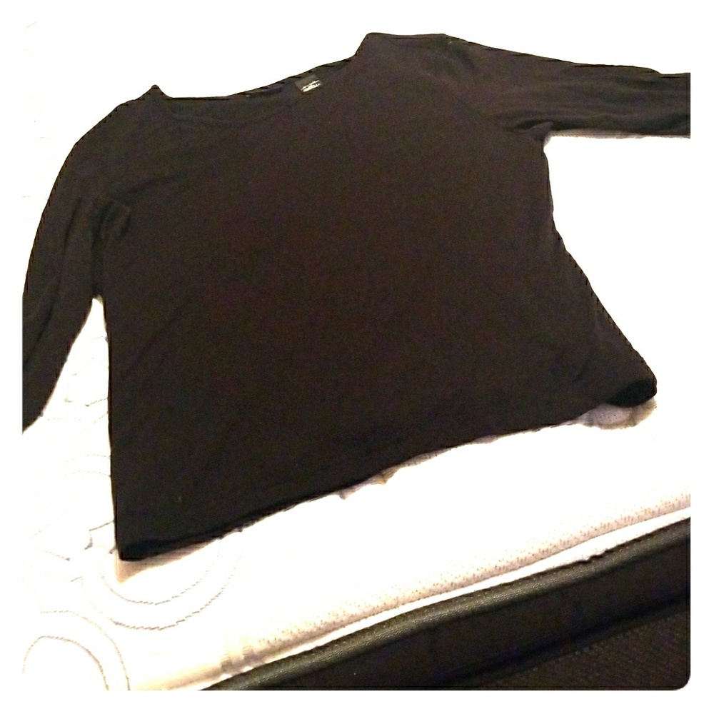Quarter Length Crop Shirt (Sheer)